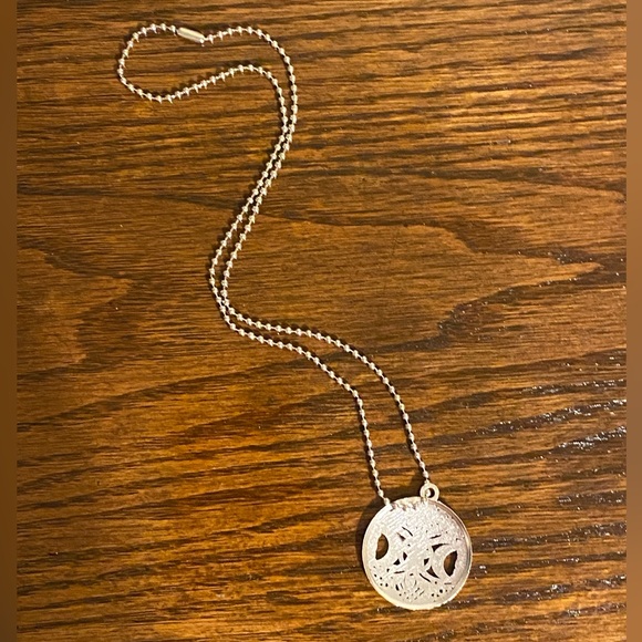 Triple Goddess Moon Necklace - Picture 2 of 5